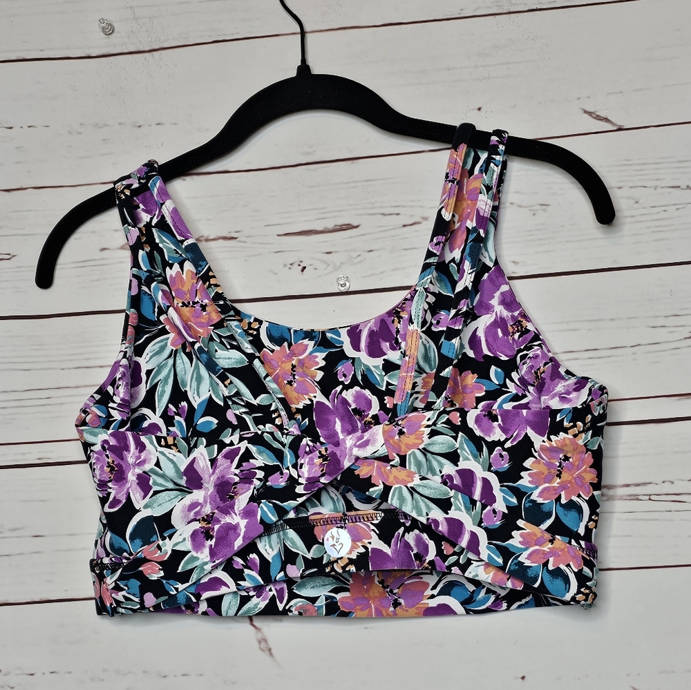 Torrid Active Floral Low Impact Sports Bra - Picture 2 of 11